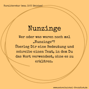 Kreatives Schreiben - Beispiele und Übungen