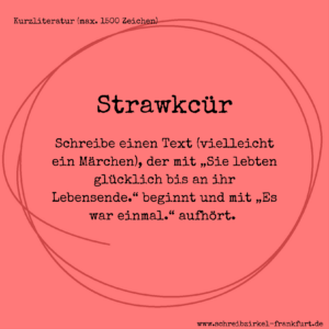 Kreatives Schreiben - Beispiele und Übungen
