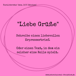 Kreatives Schreiben - Beispiele und Übungen