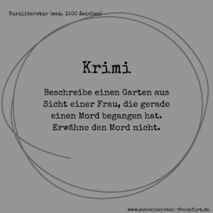 Kreatives Schreiben - Beispiele und Übungen
