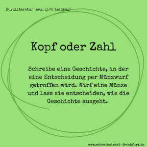 Kreatives Schreiben - Beispiele und Übungen